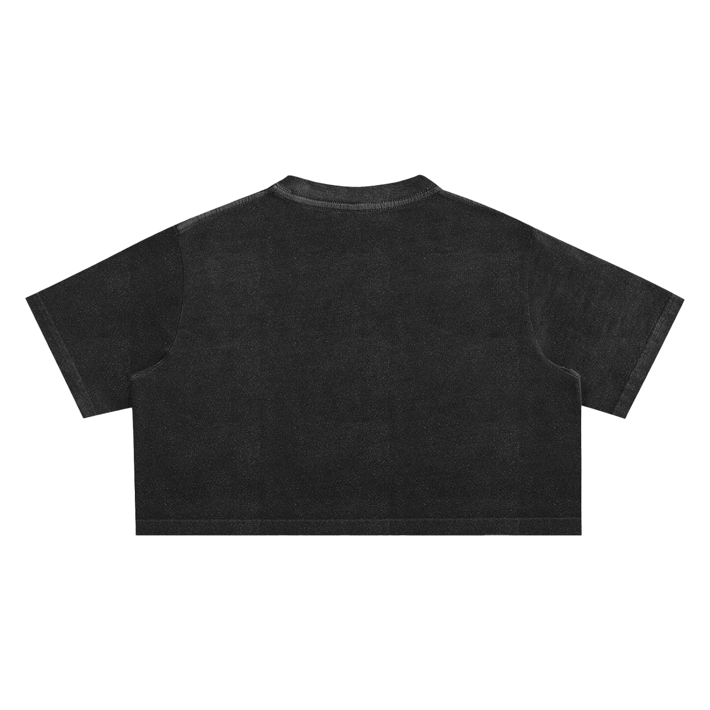 Washed SpiffCrew Crop Top