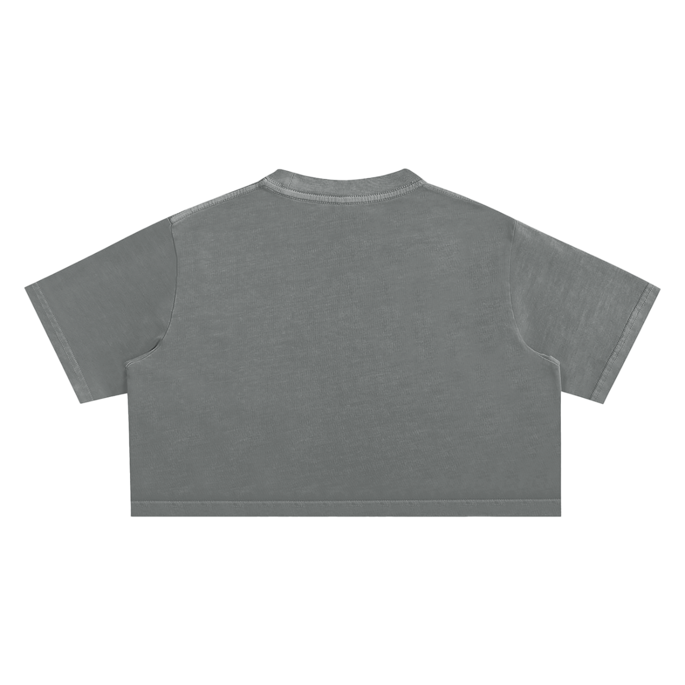 Washed SpiffCrew Crop Top
