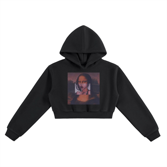 Spiff Crew Cropped Hoodie