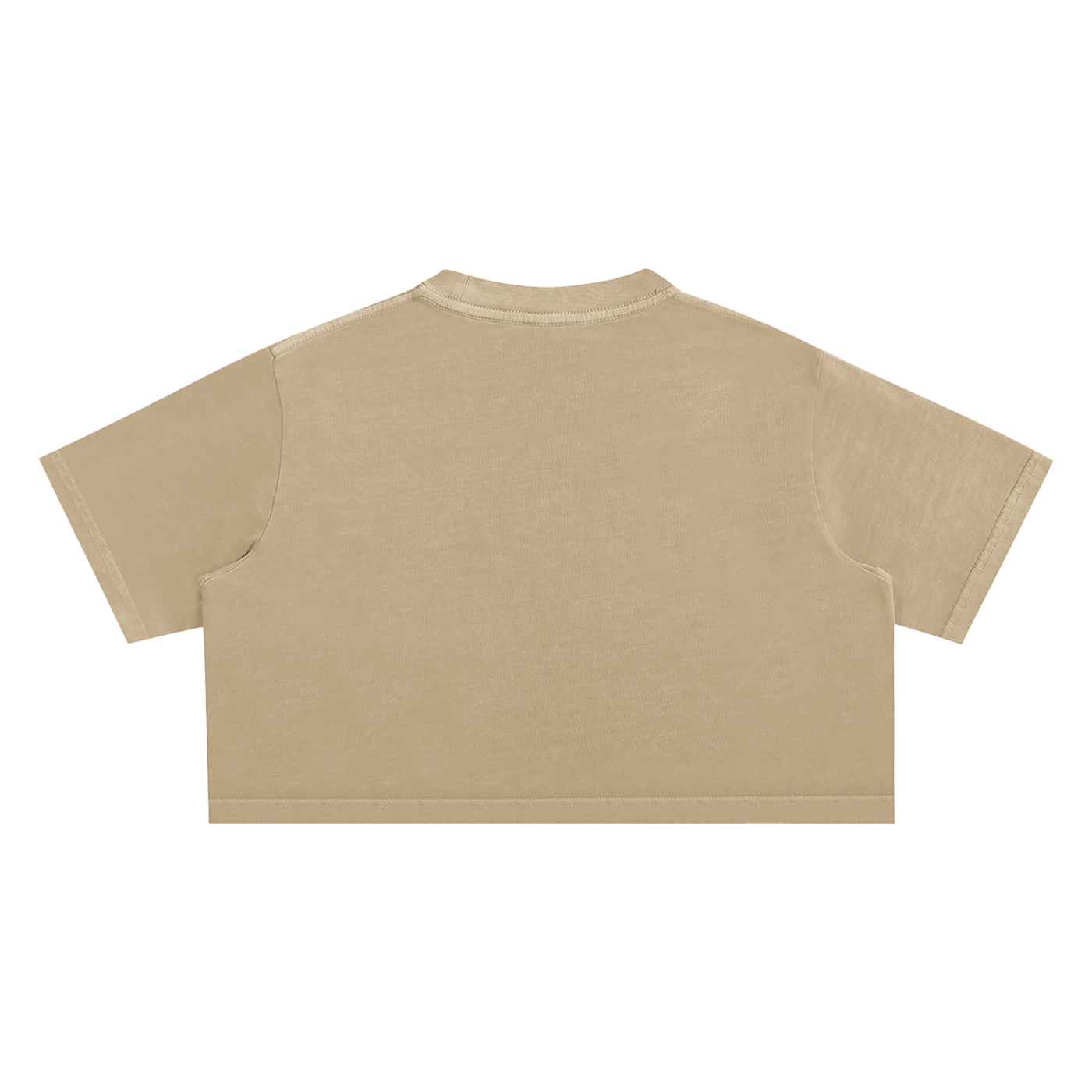 Washed SpiffCrew Crop Top