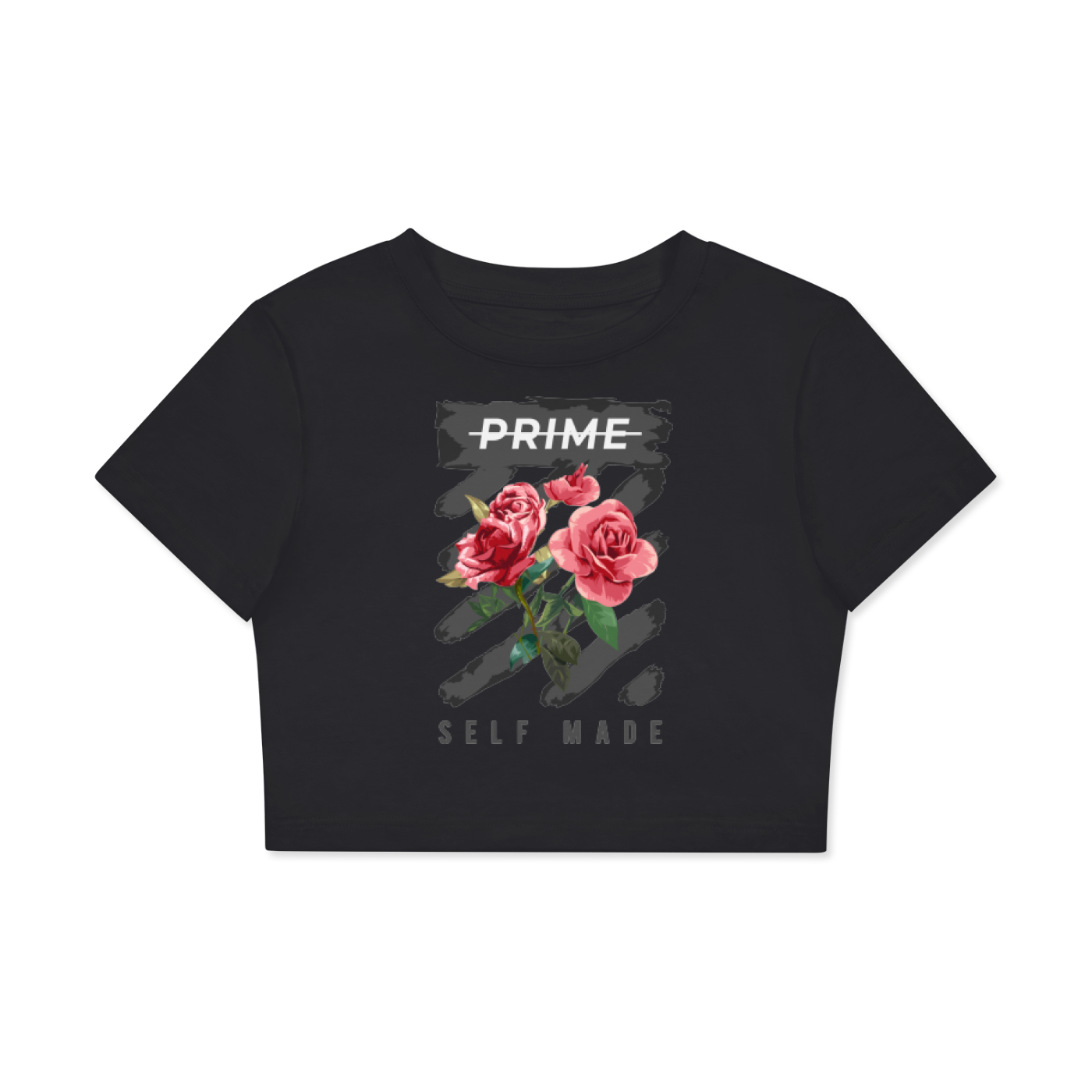 Fitted SpiffCrew Crop Top