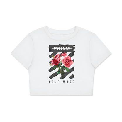 Fitted SpiffCrew Crop Top