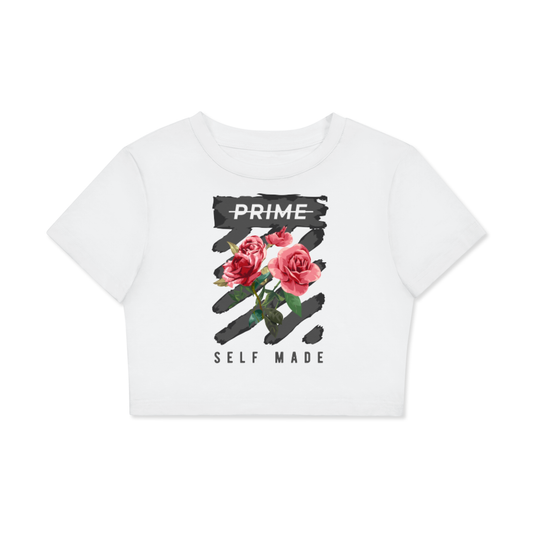 Fitted SpiffCrew Crop Top