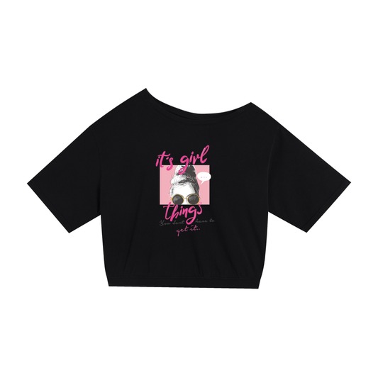 Asymmetric SpiffCrew Cotton Tee