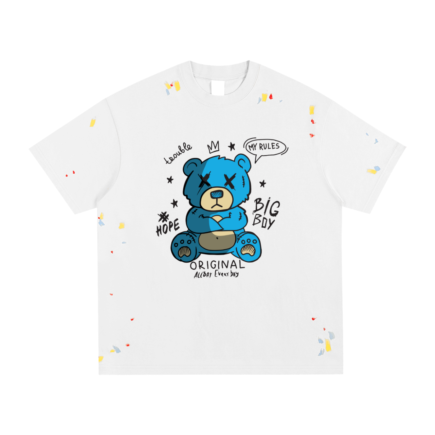 SpiffCrew Paint Splatter Tee