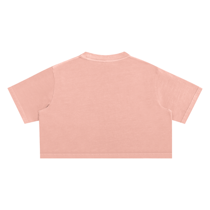 Washed SpiffCrew Crop Top
