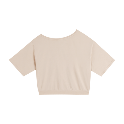 Asymmetric SpiffCrew Cotton Tee