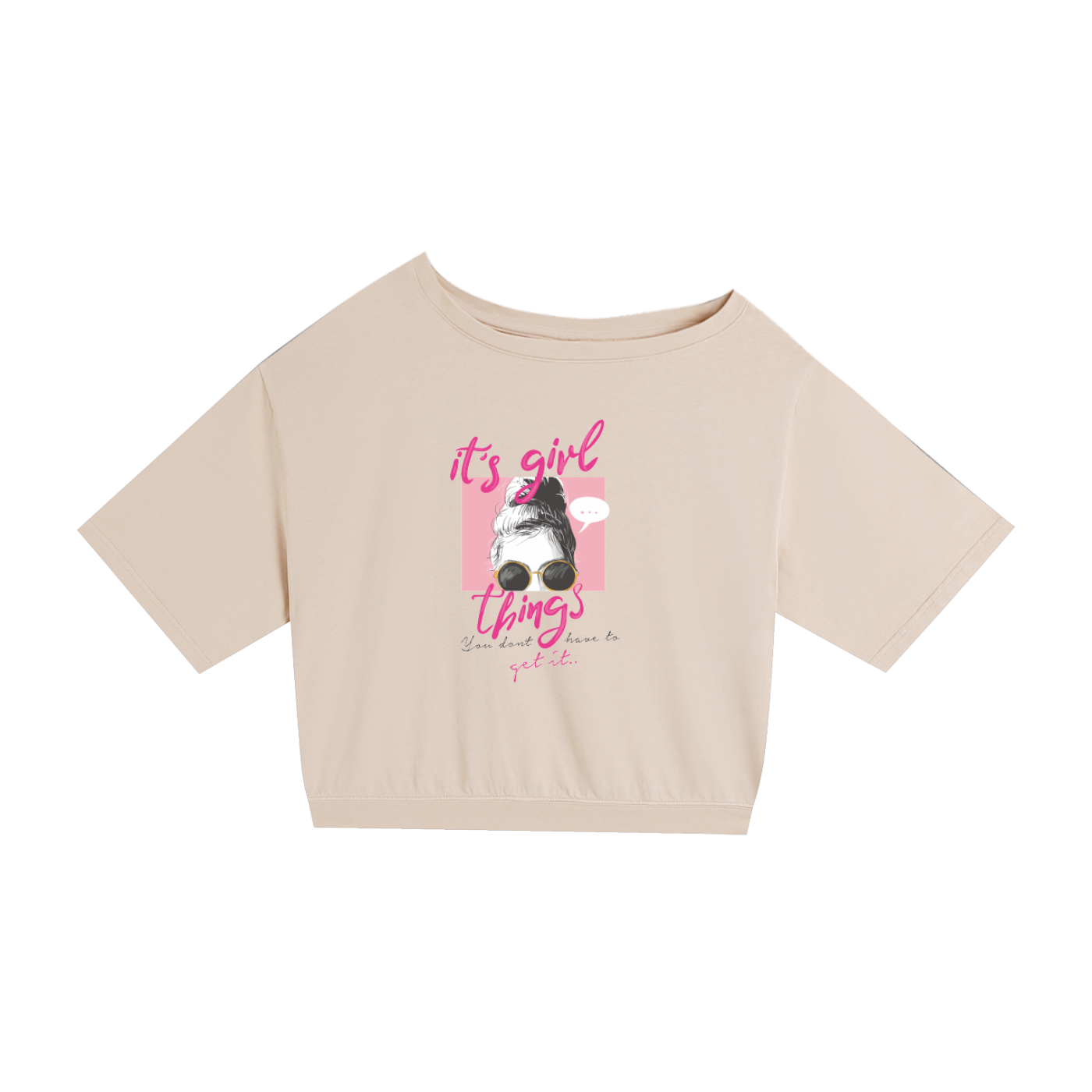 Asymmetric SpiffCrew Cotton Tee