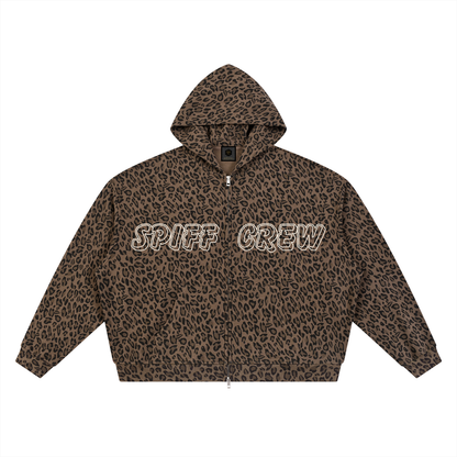 SpiffCrew Leopard Hoodie