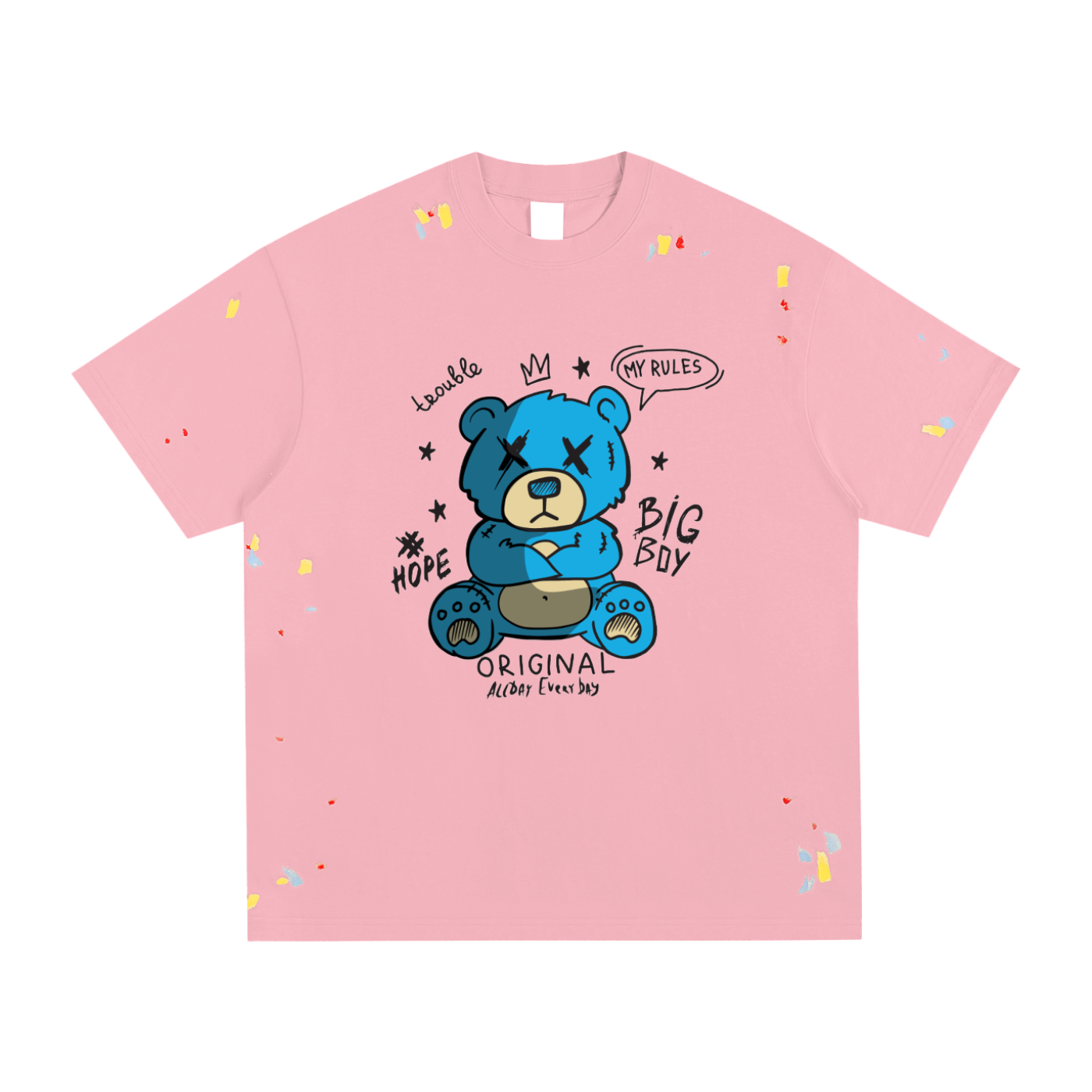 SpiffCrew Paint Splatter Tee