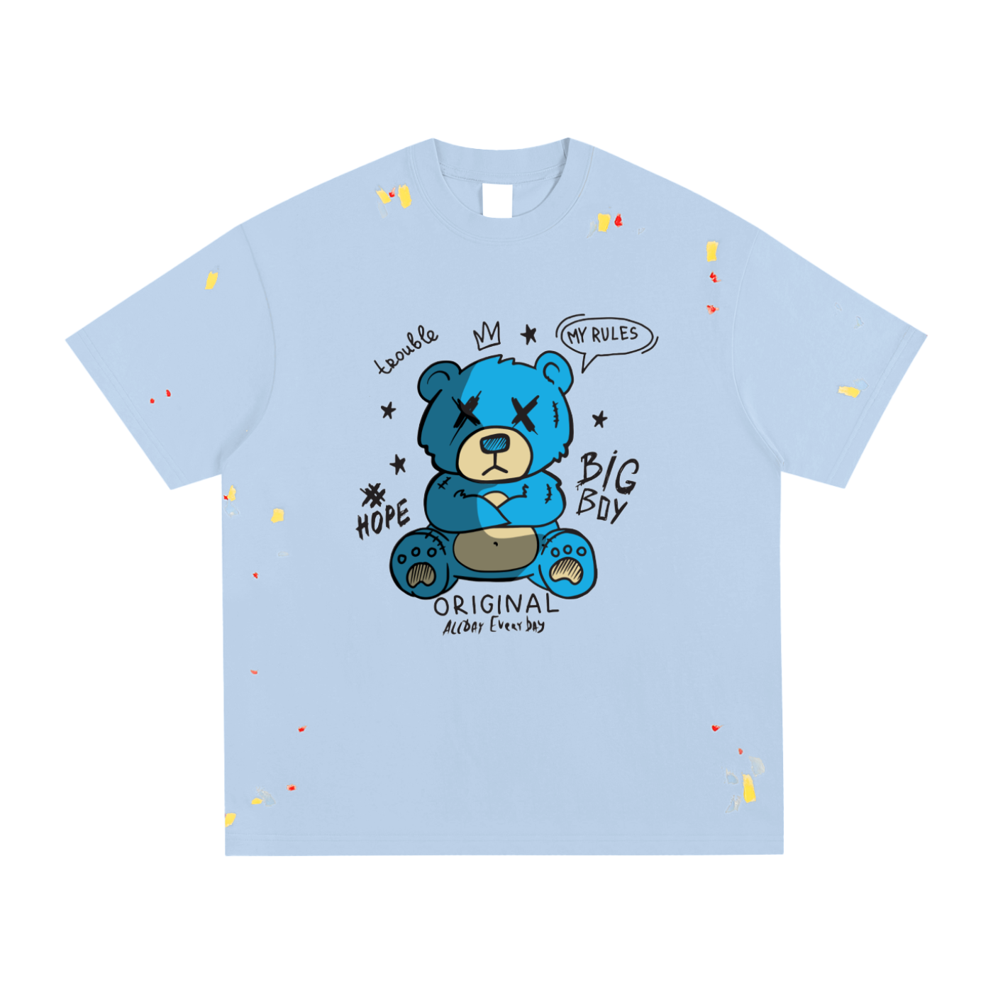 SpiffCrew Paint Splatter Tee