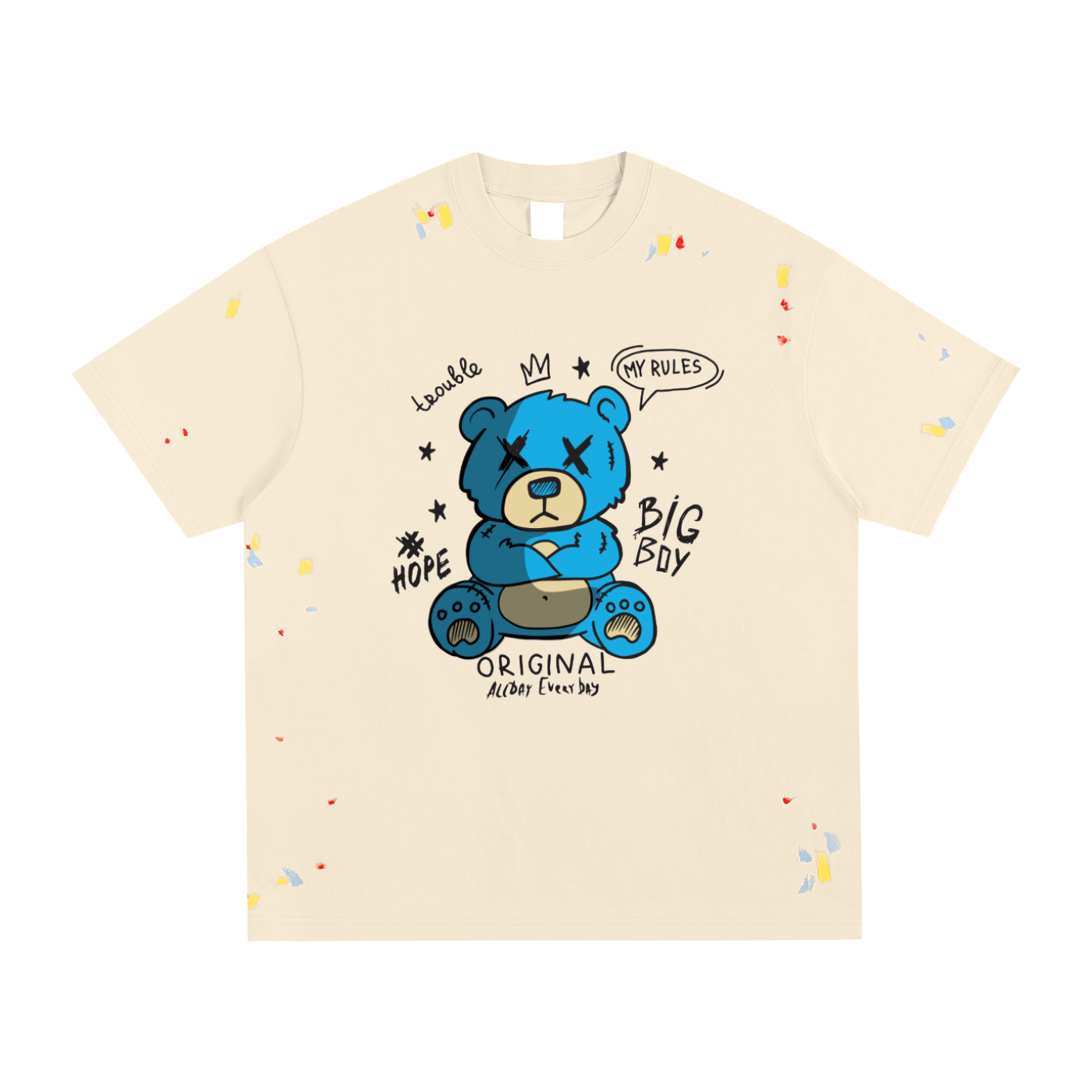 SpiffCrew Paint Splatter Tee